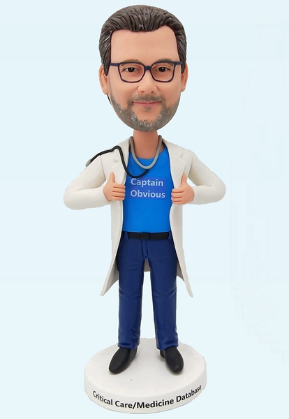 Personalized Bobblehead Super Doctor